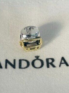 Pandora Atlanta Falcons Charm Football Helmet Charm Pendant